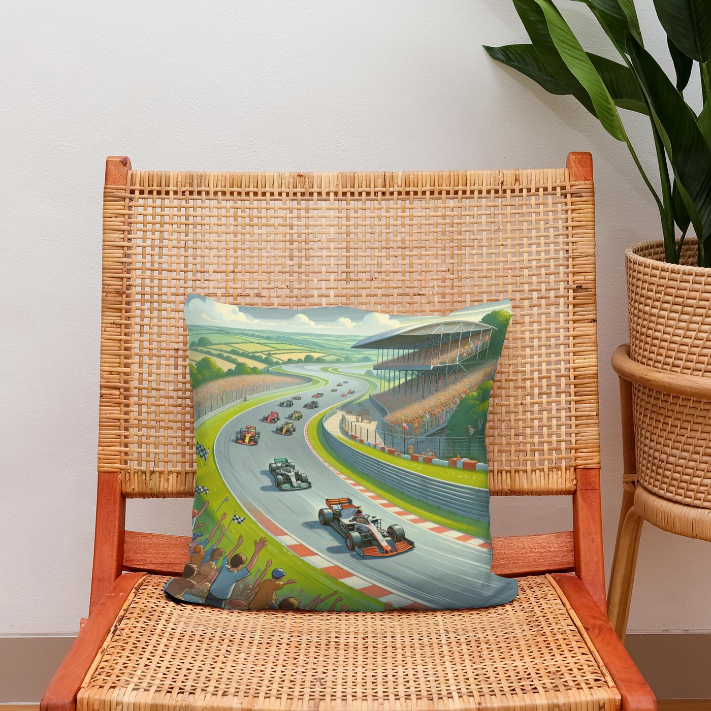 Speedway Adventure Cotton Cushion