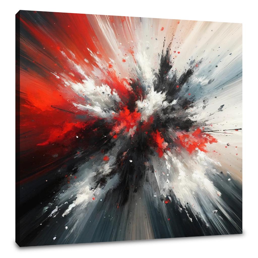Harmonic Contrast Canvas