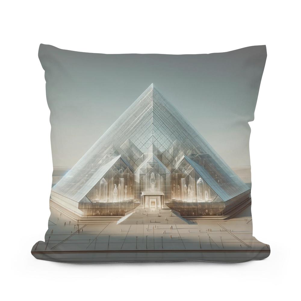 Future Pyramid Cotton Cushion
