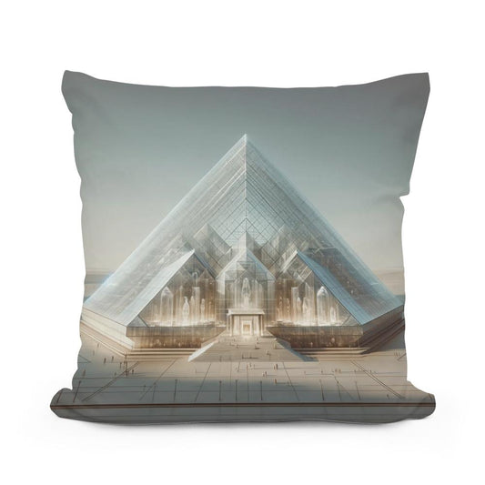 Future Pyramid Cotton Cushion