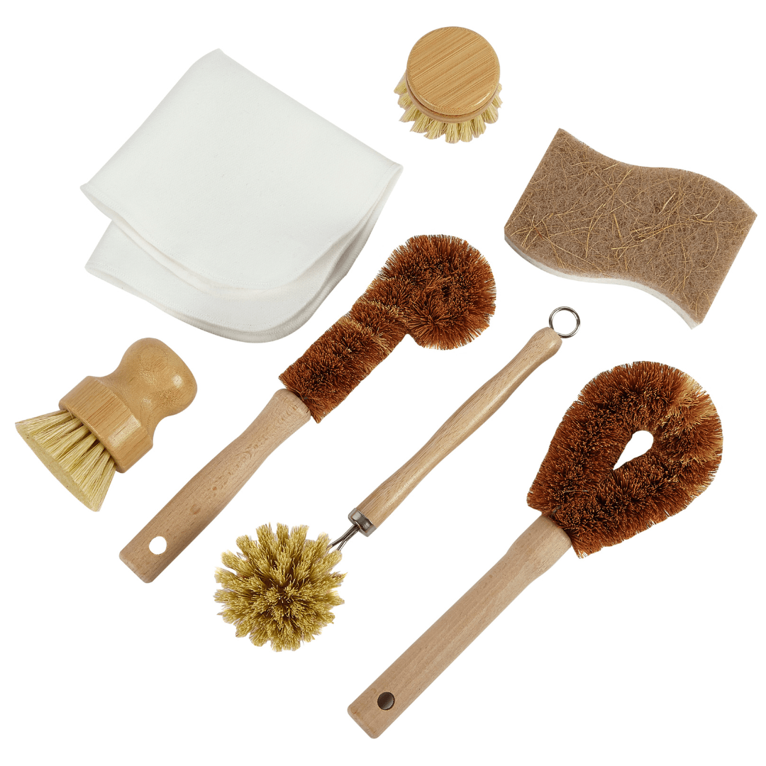 Kitchen Cleaning Brush Set - 7 Piece