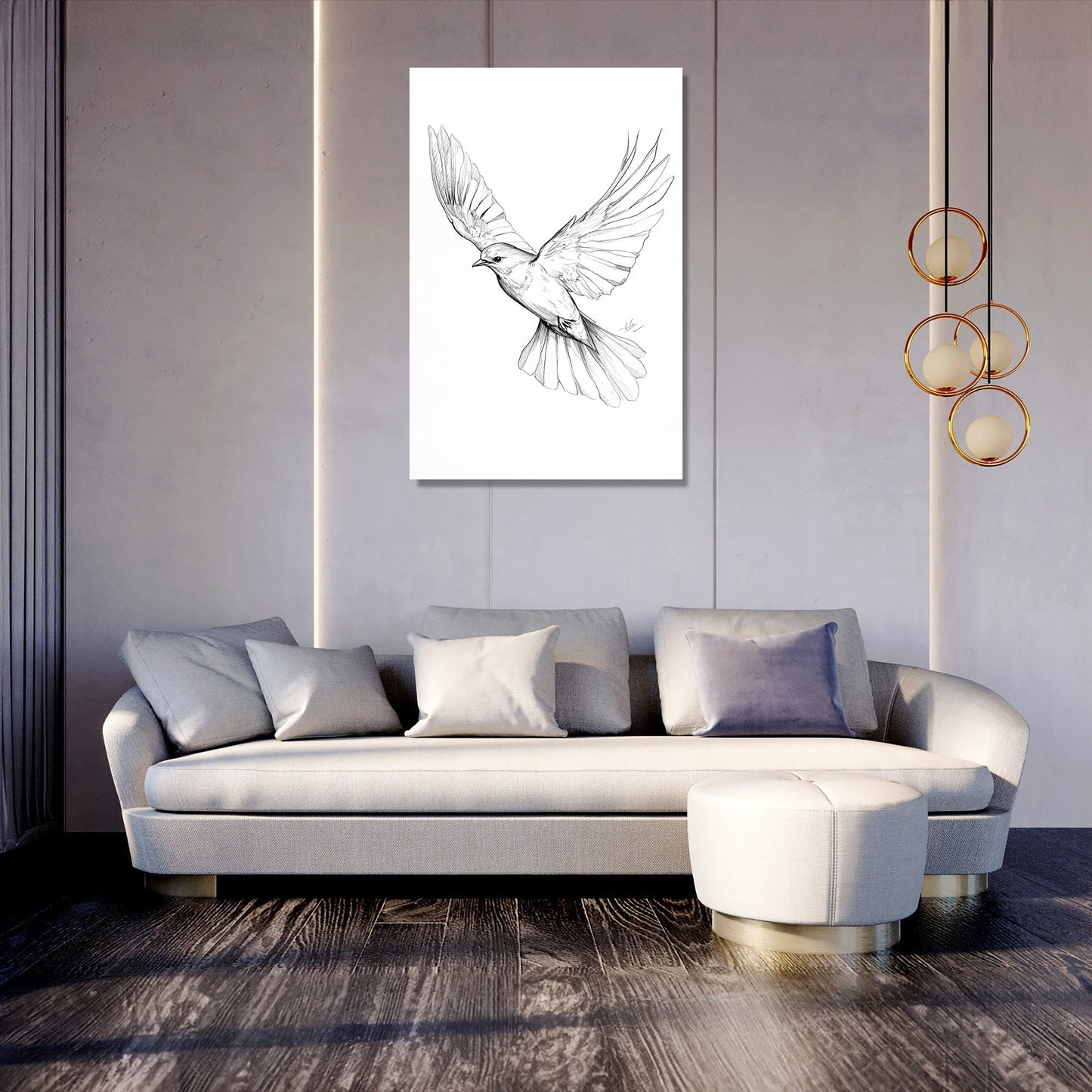 Soaring Bird Canvas