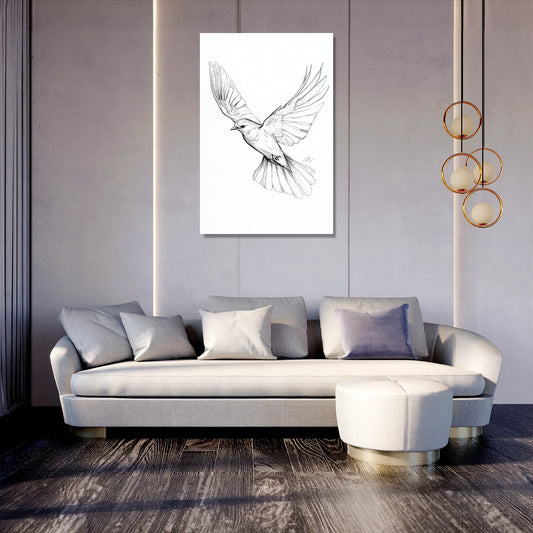 Soaring Bird Canvas