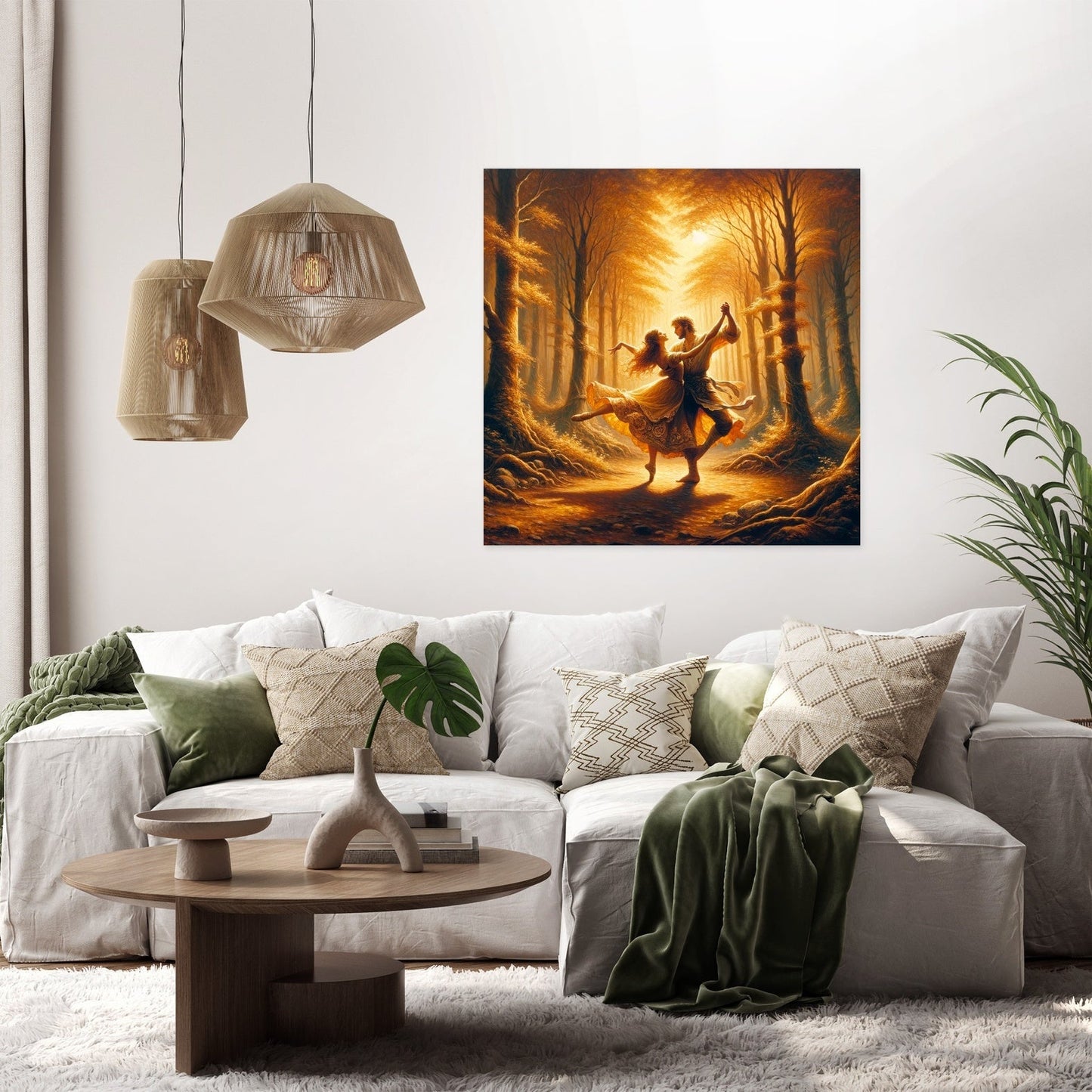 Enchanted Forest Waltz Canvas