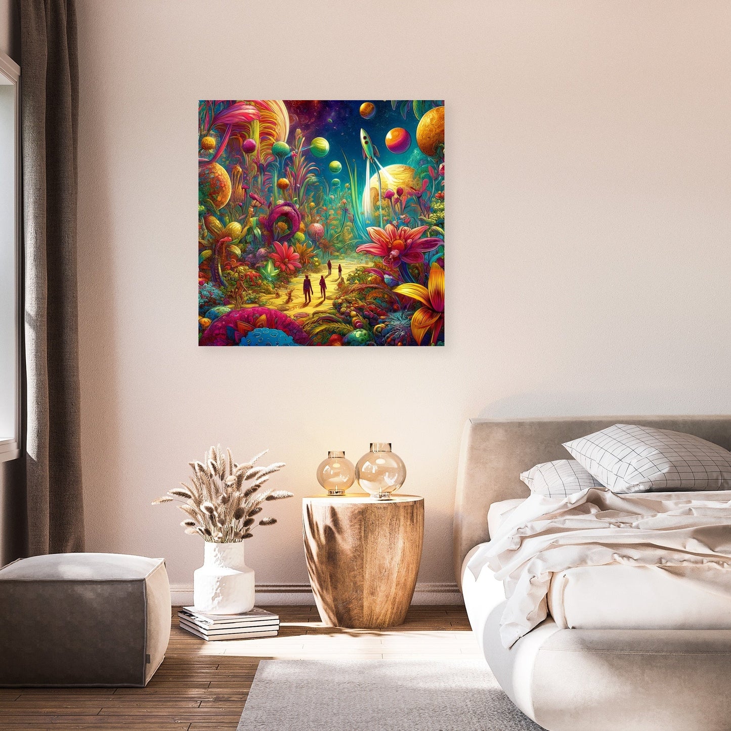 Extraterrestrial Eden Canvas