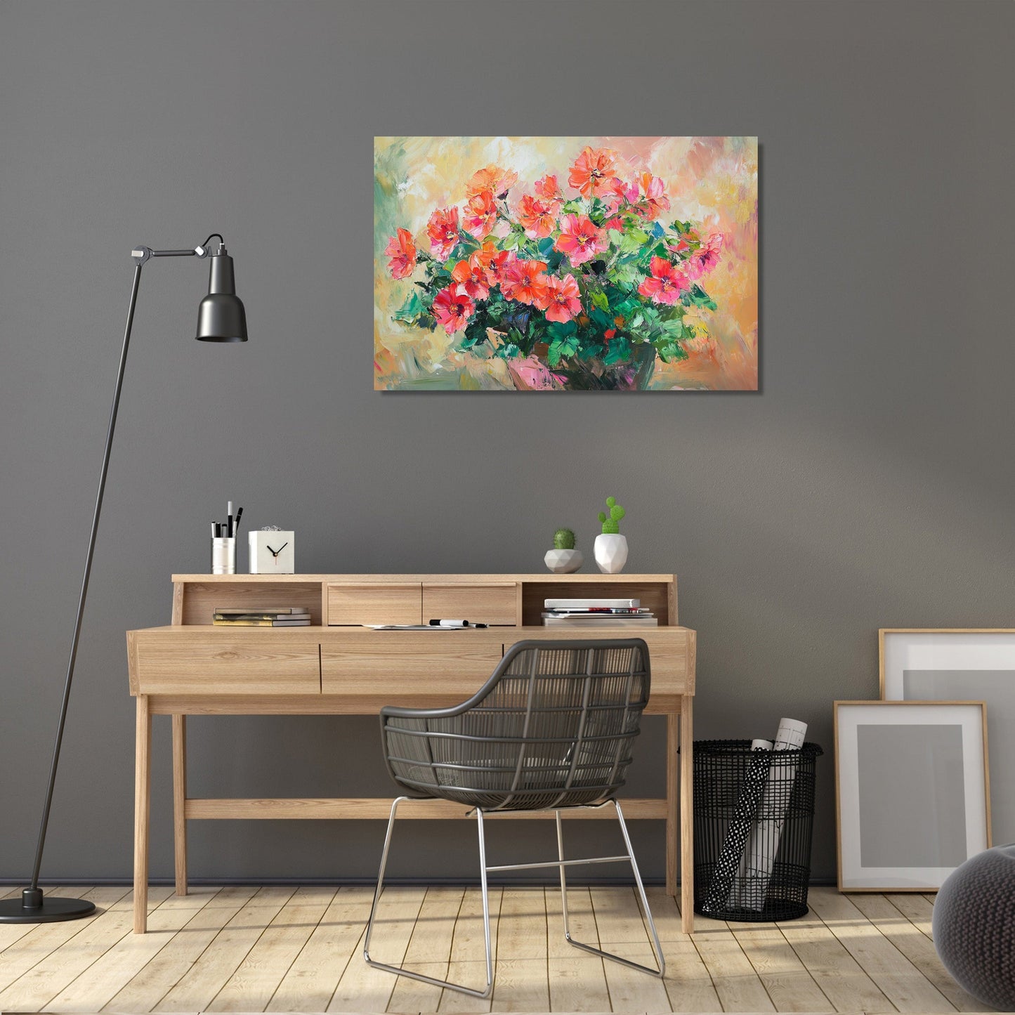 Geranium Reverie Canvas
