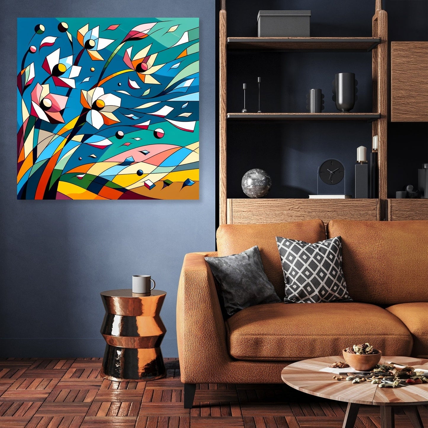 Breezy Petals Canvas