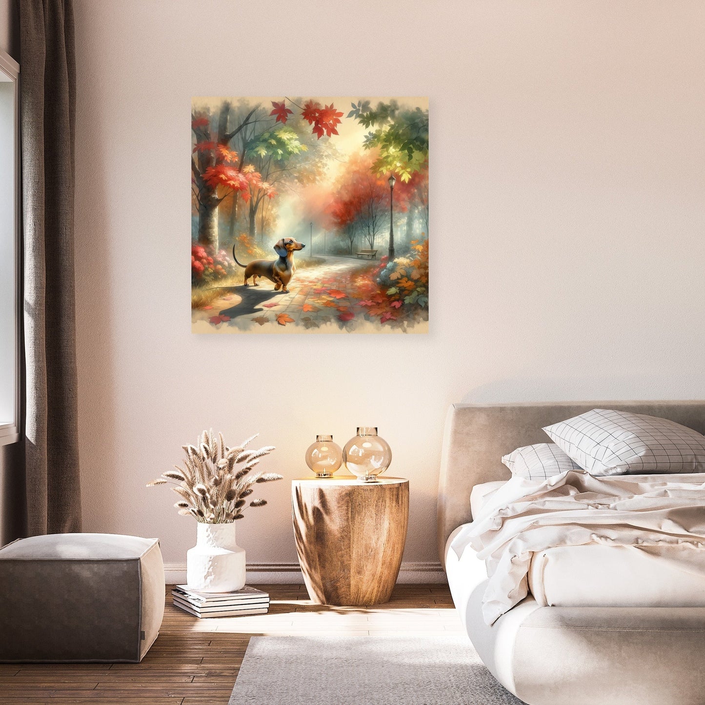Autumn Stroll Canvas