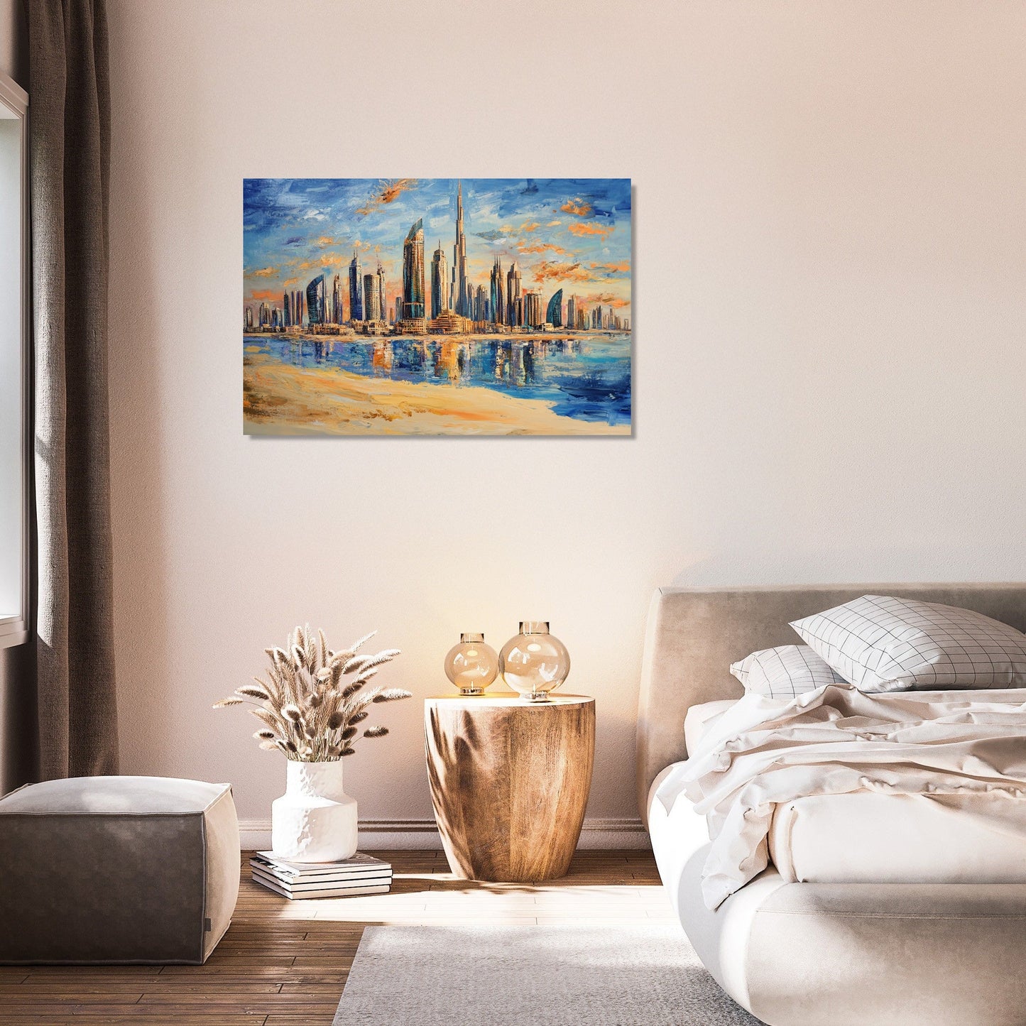 Dubai Skyline Canvas