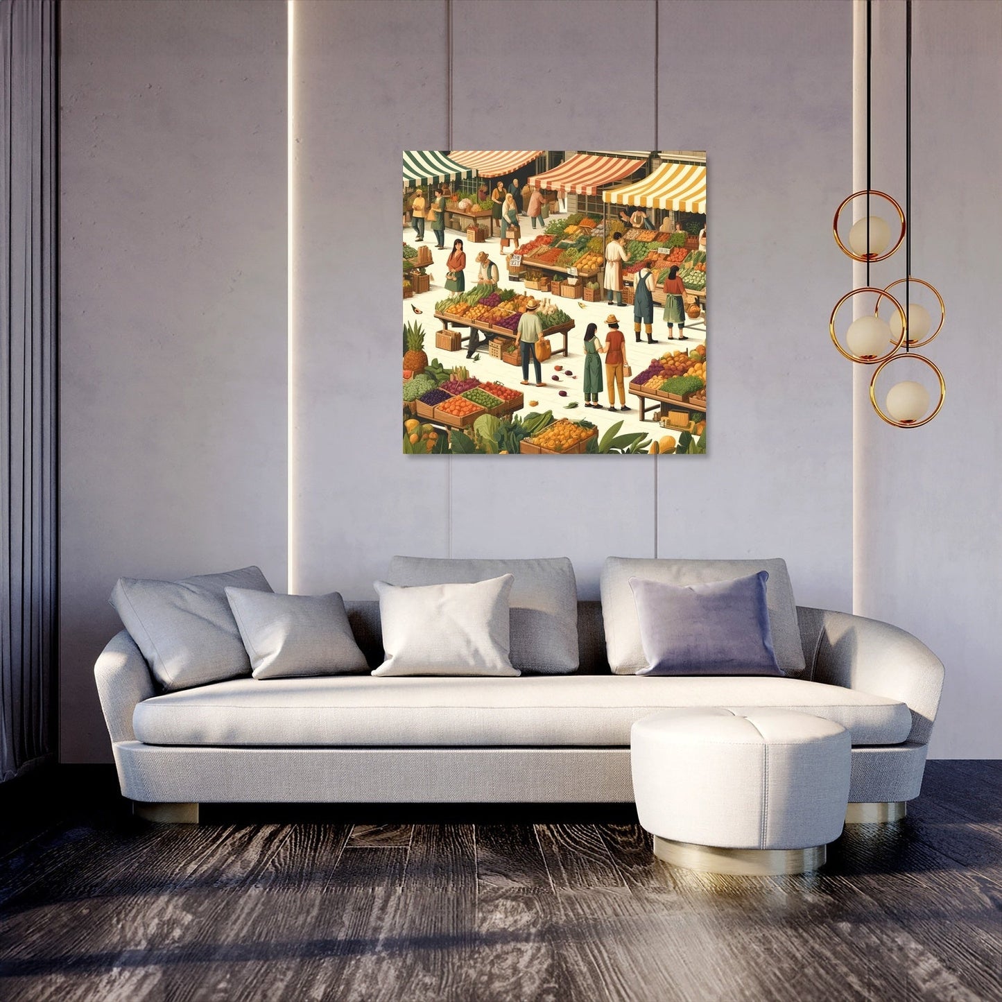Market Fresh Canvas