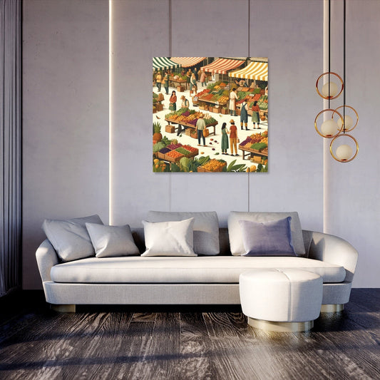 Market Fresh Canvas