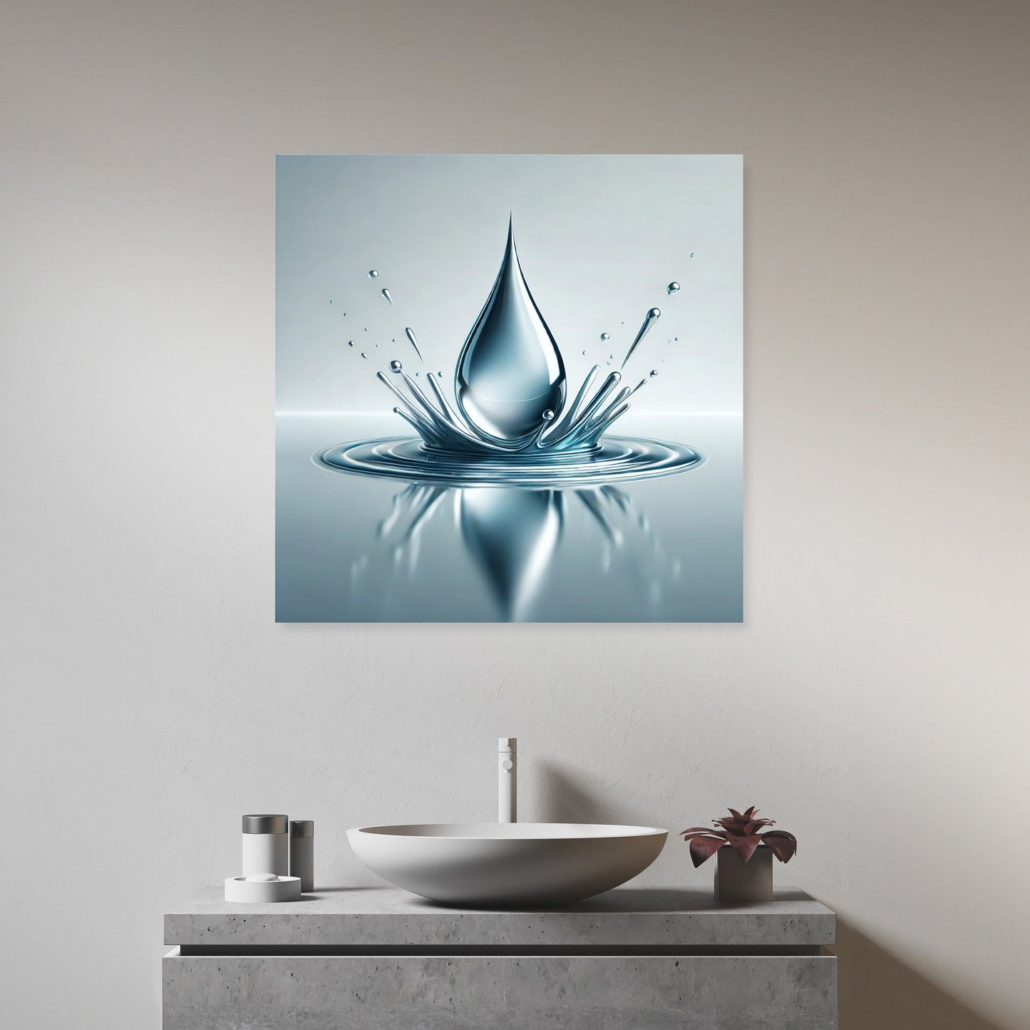 Splash of Clarity Canvas