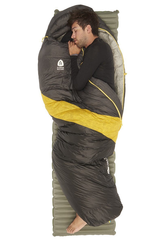 Sierra Designs Nitro 0°F (-18°C) 800-Fill DriDown Sleeping Bag - Long - Grey