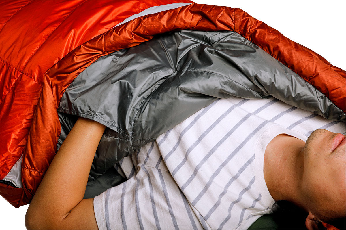 Sierra Designs Get Down 35°F (-3°C) 550-Fill DriDown Sleeping Bag - Long - Red