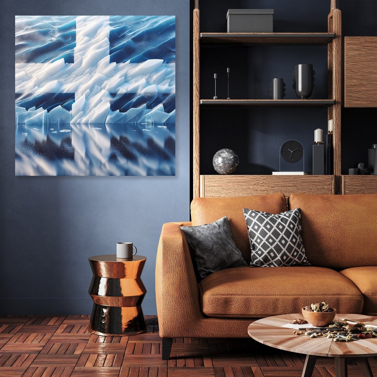 Nordic Reflection Canvas