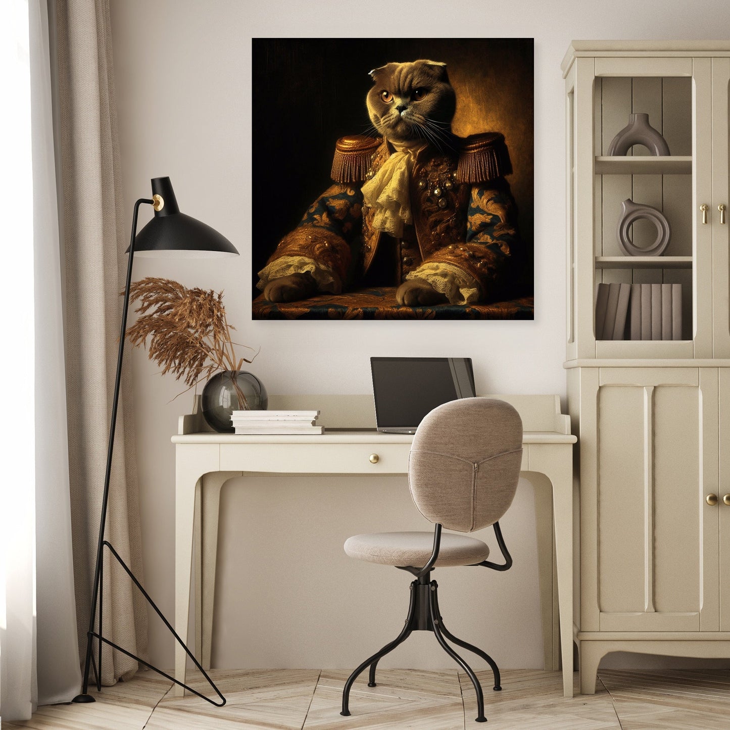 Regal Scottish Fold Majesty Canvas