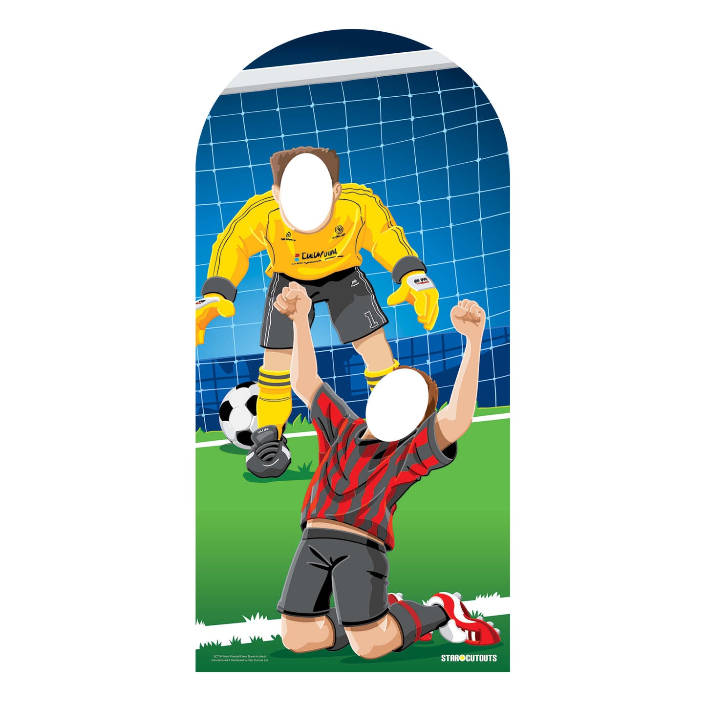 SC708 World Football World Cup 2026  Event Stand In Adult Cardboard Cutout Height 192cm