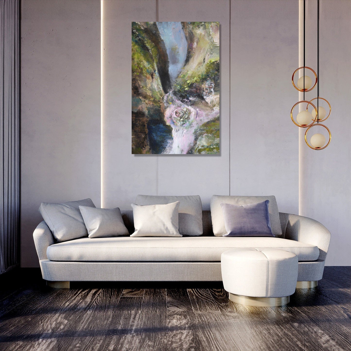 Rose Cascade Gorge Canvas