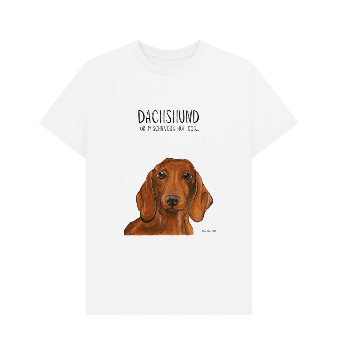 Dachshund Tee – Mischievous Hot Dog Energy!