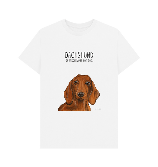 Dachshund Tee – Mischievous Hot Dog Energy!