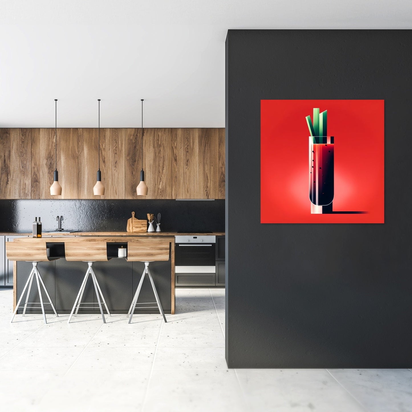 Bloody Mary Minimal Canvas