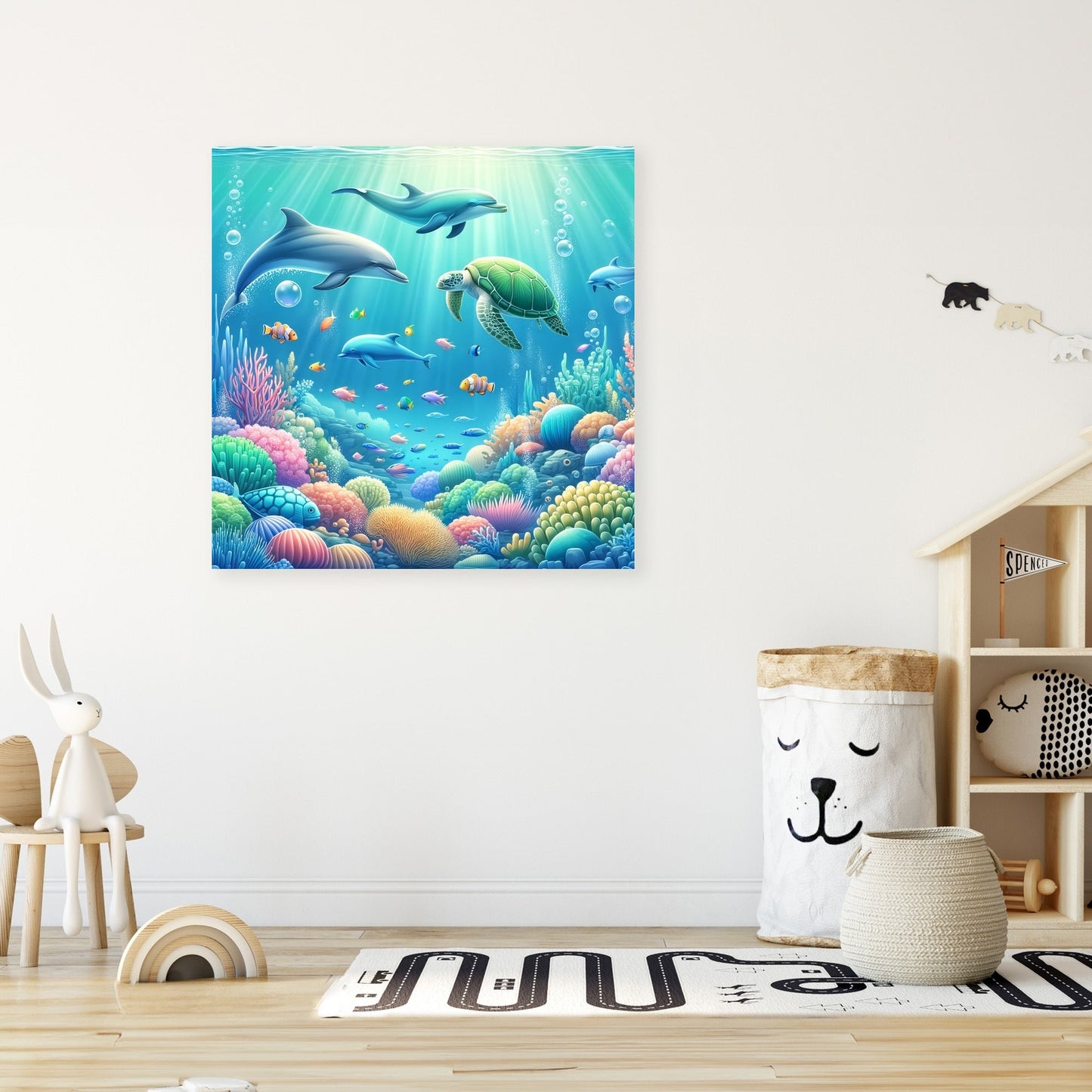 Underwater Wonderland Canvas