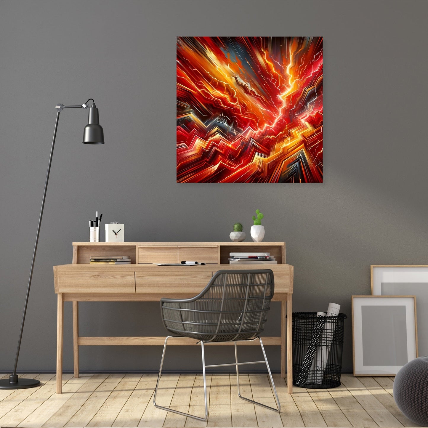 Excitement Sparked Canvas