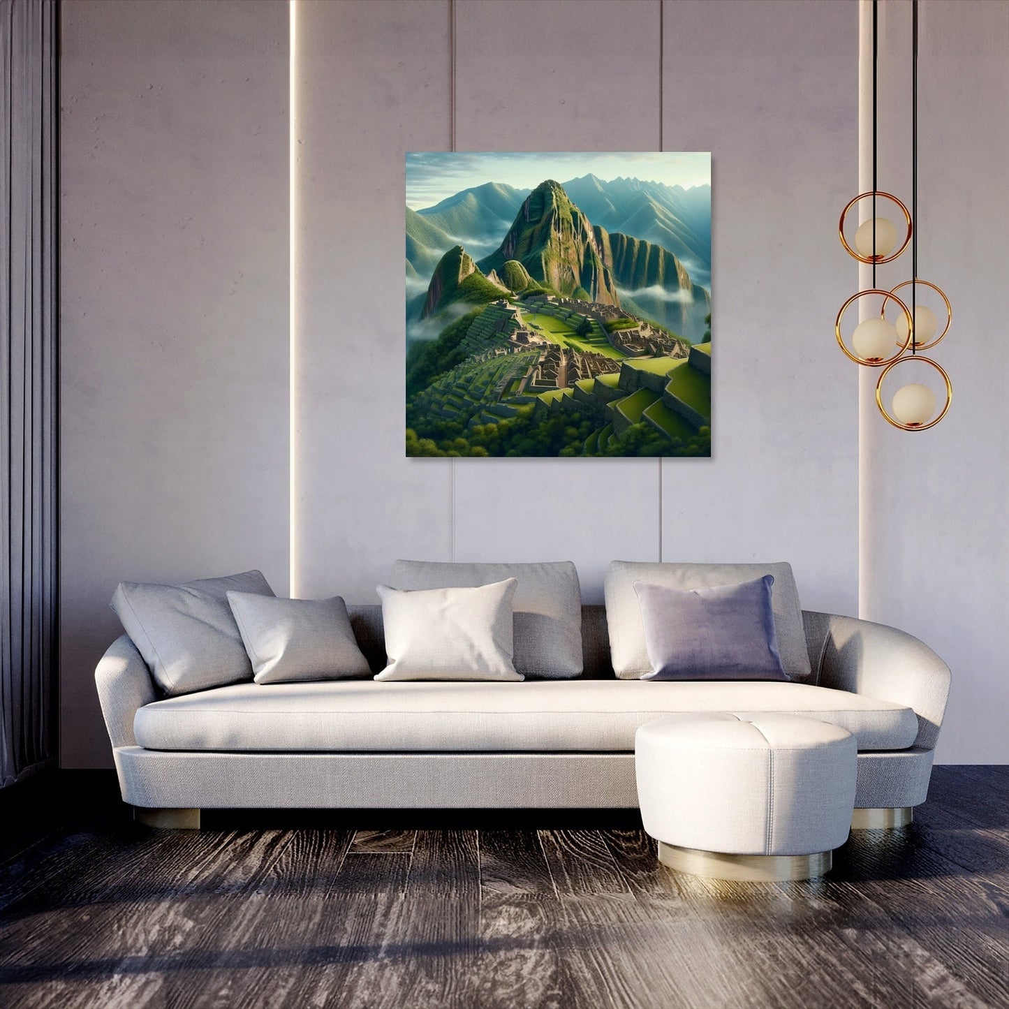 Mystical Machu Picchu Canvas