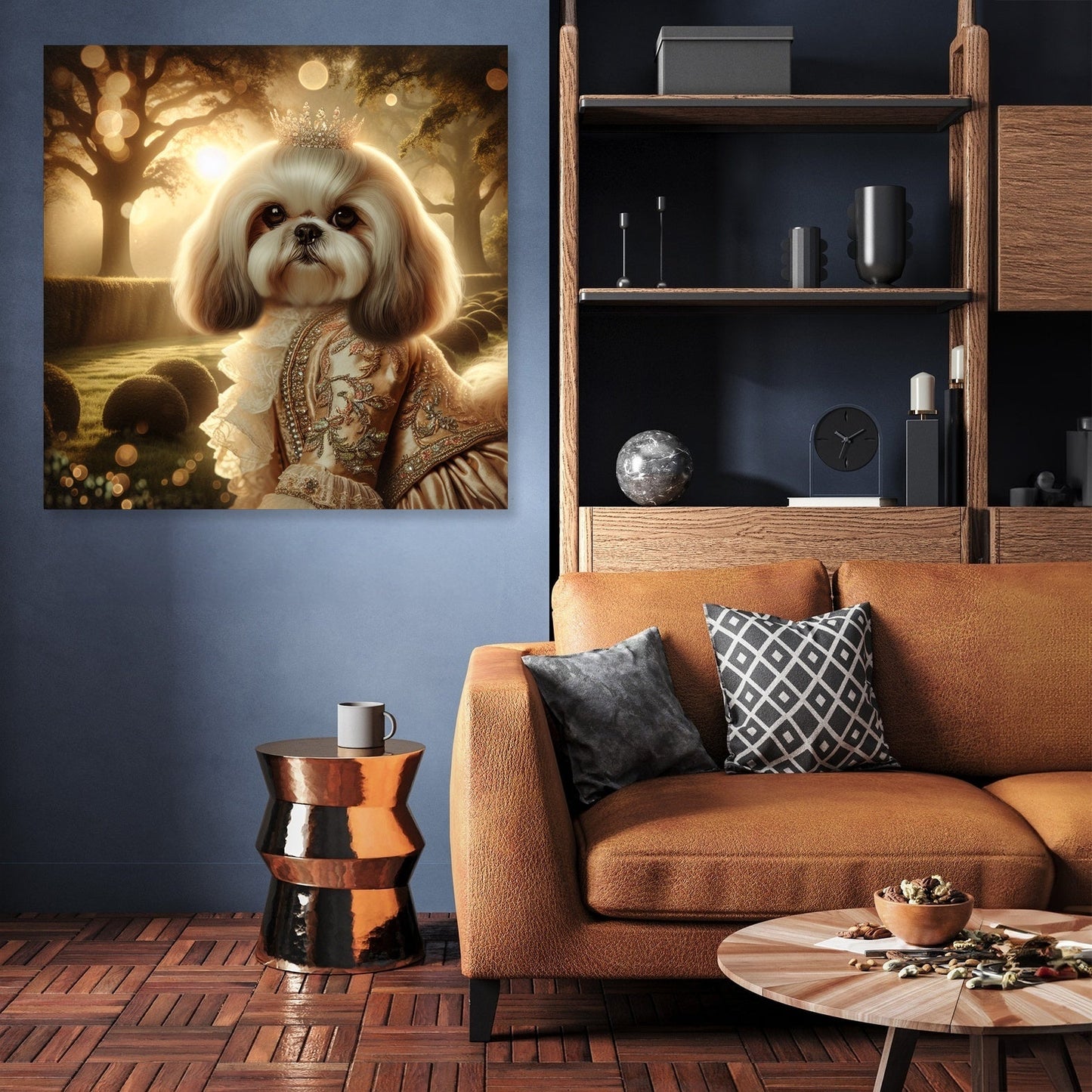 Regal Shih Tzu Twilight Canvas