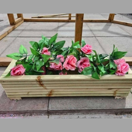 70cm Long Wooden Decking Planter