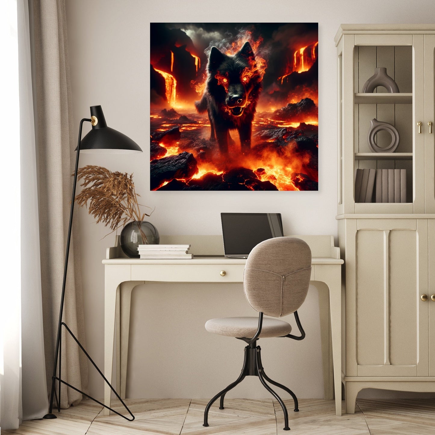 Hellhound of the Underworld Canvas