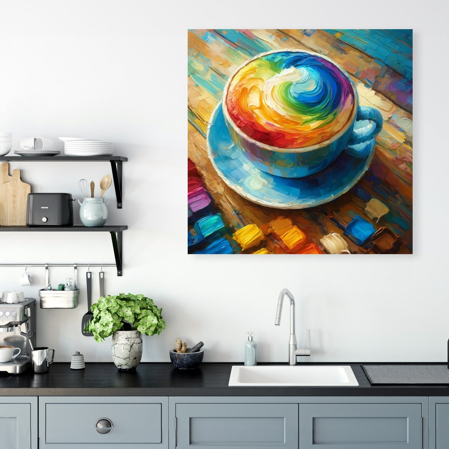 Spectrum Serenity Cappuccino Canvas