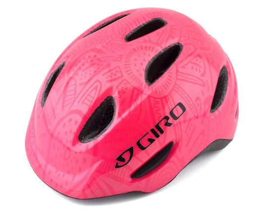 Giro Scamp Kids Cycle Helmet, Bright Pink/Pearl - XS 45-49cm (Age 1-4)