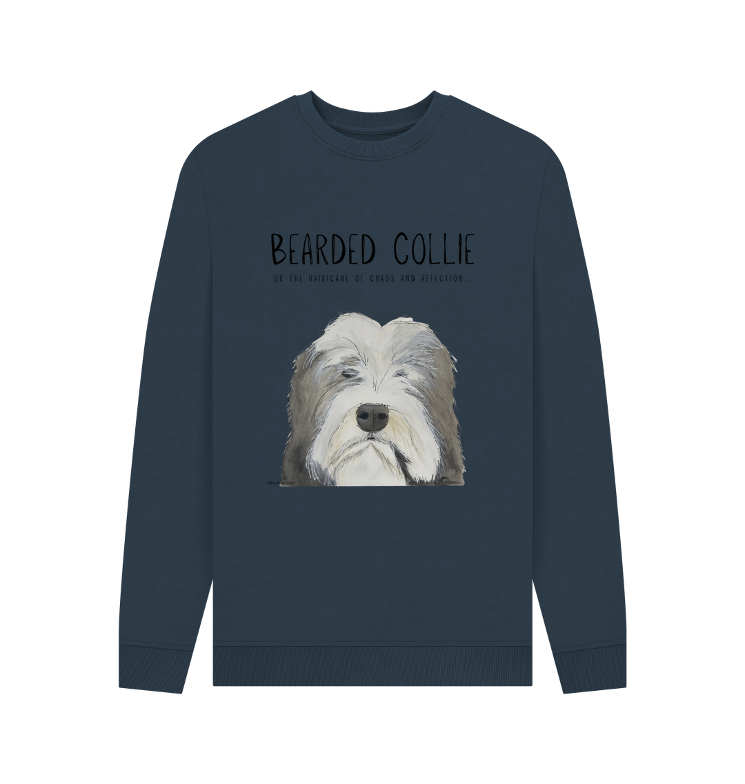 Fluff Happens: Bearded Collie Chaos Sweatshirt