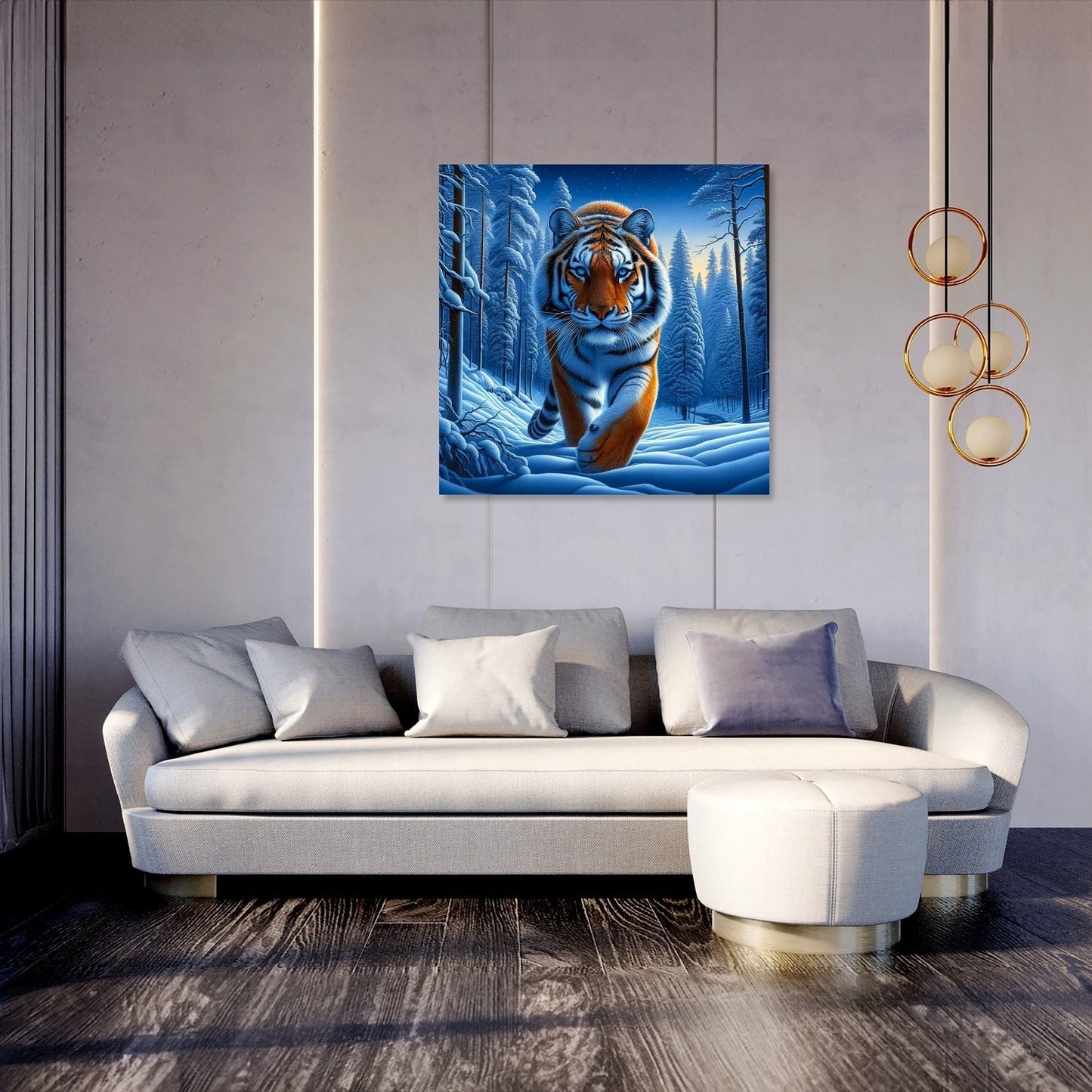 Siberian Solitude Canvas