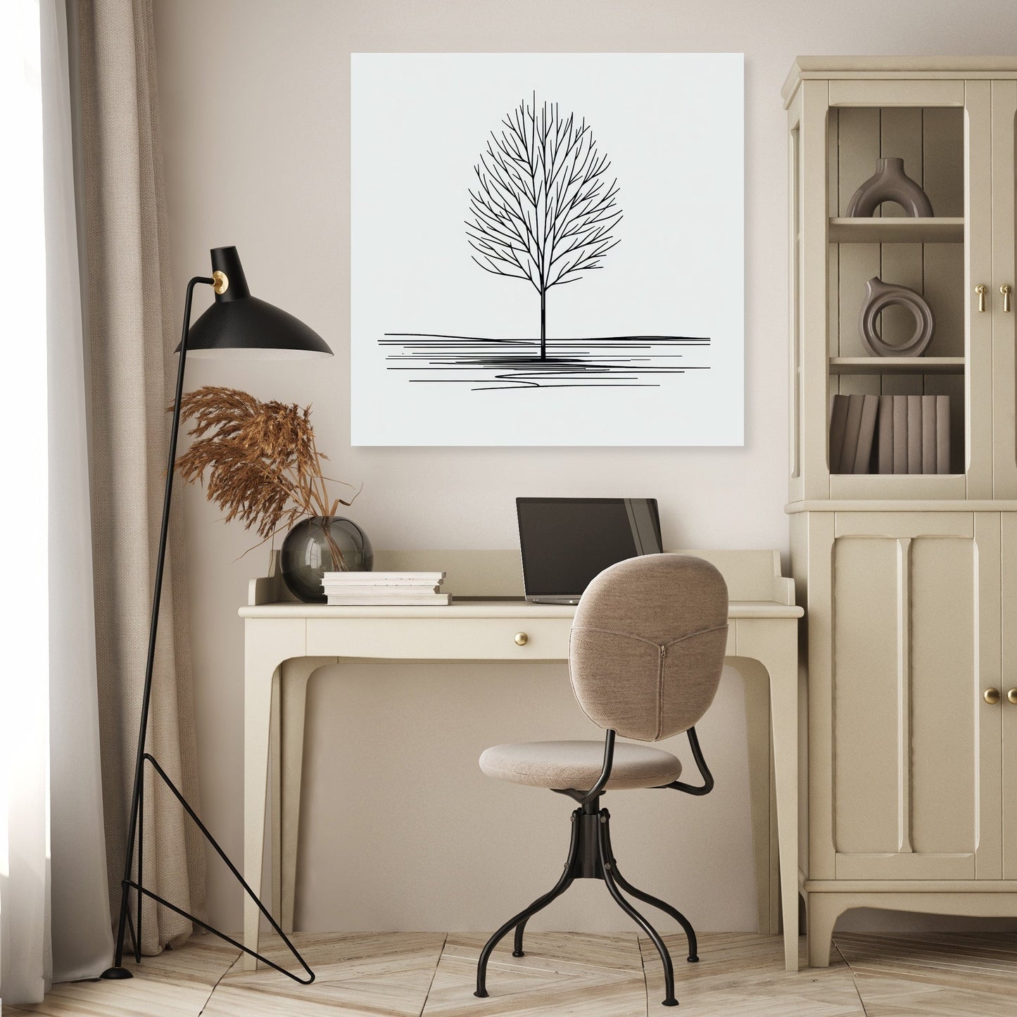 Solitary Tree Canvas