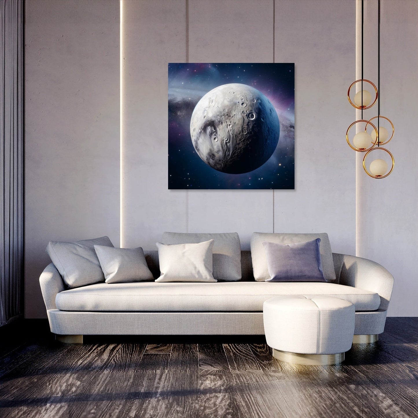 Triton's Geologic Wonders Canvas
