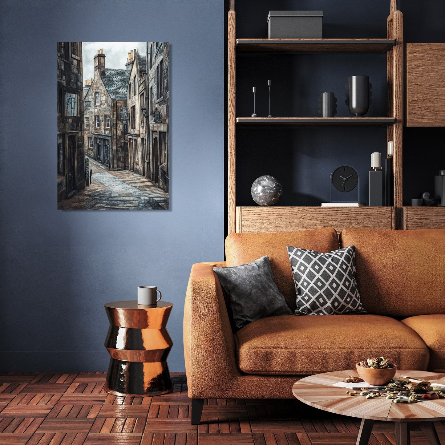 Royal Mile Impressionist Canvas