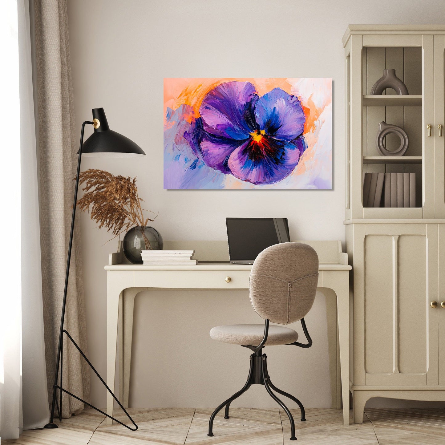 Dream Pansy Canvas