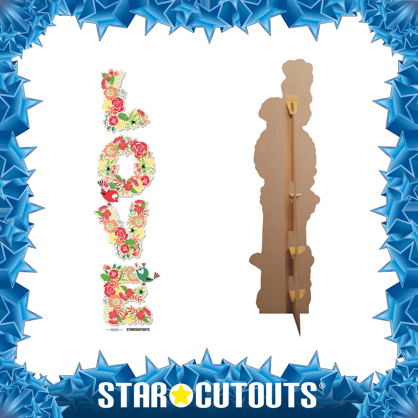 SC713 Love Cut-out Cardboard Cut Out Height 182cm