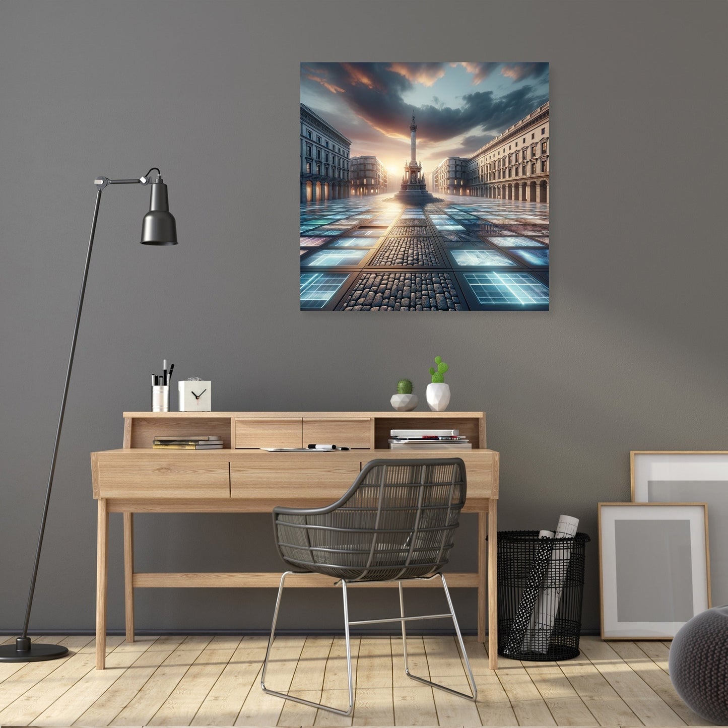 Plaza of Ages Canvas