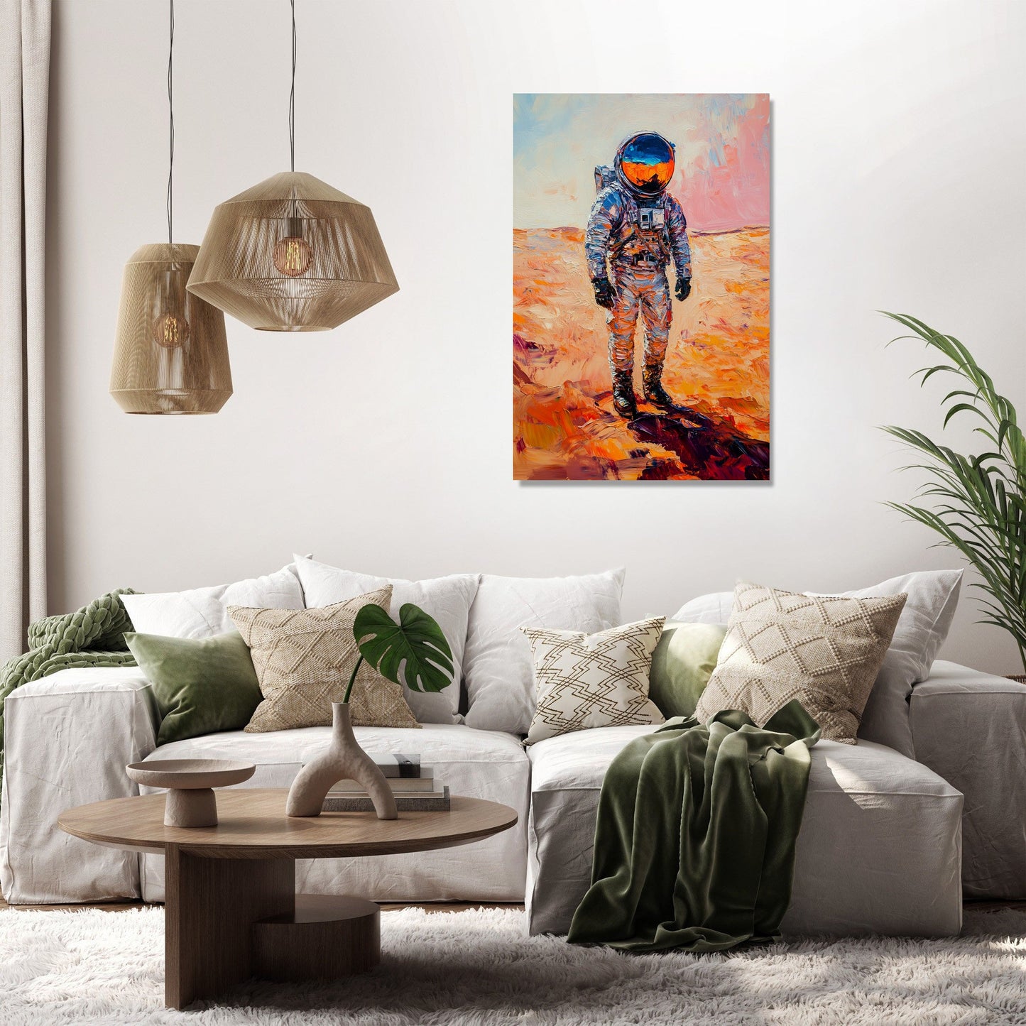 Martian Explorer Canvas