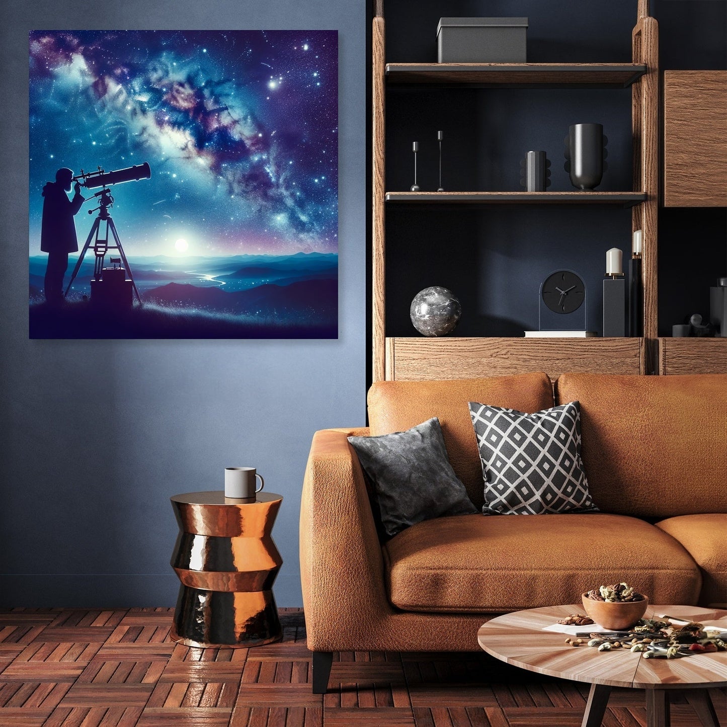 Astronomer's Wonder Canvas