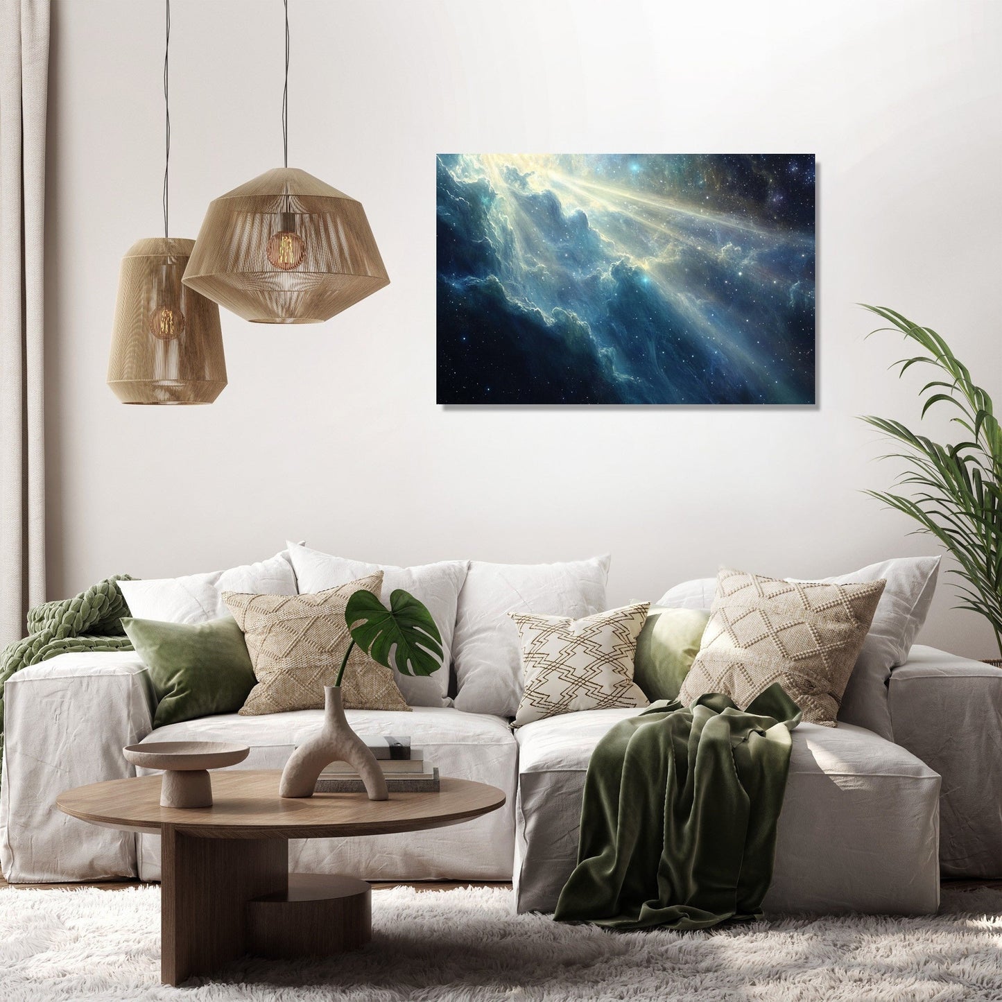 Stardust Serenity Canvas