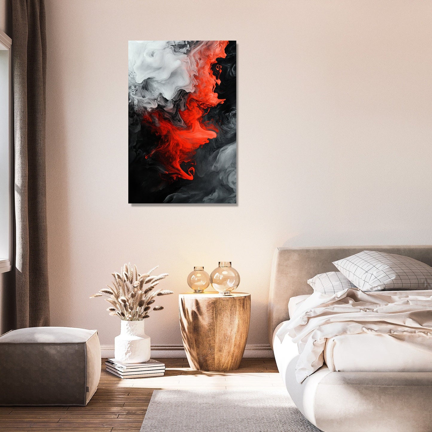Inferno's Embrace Canvas