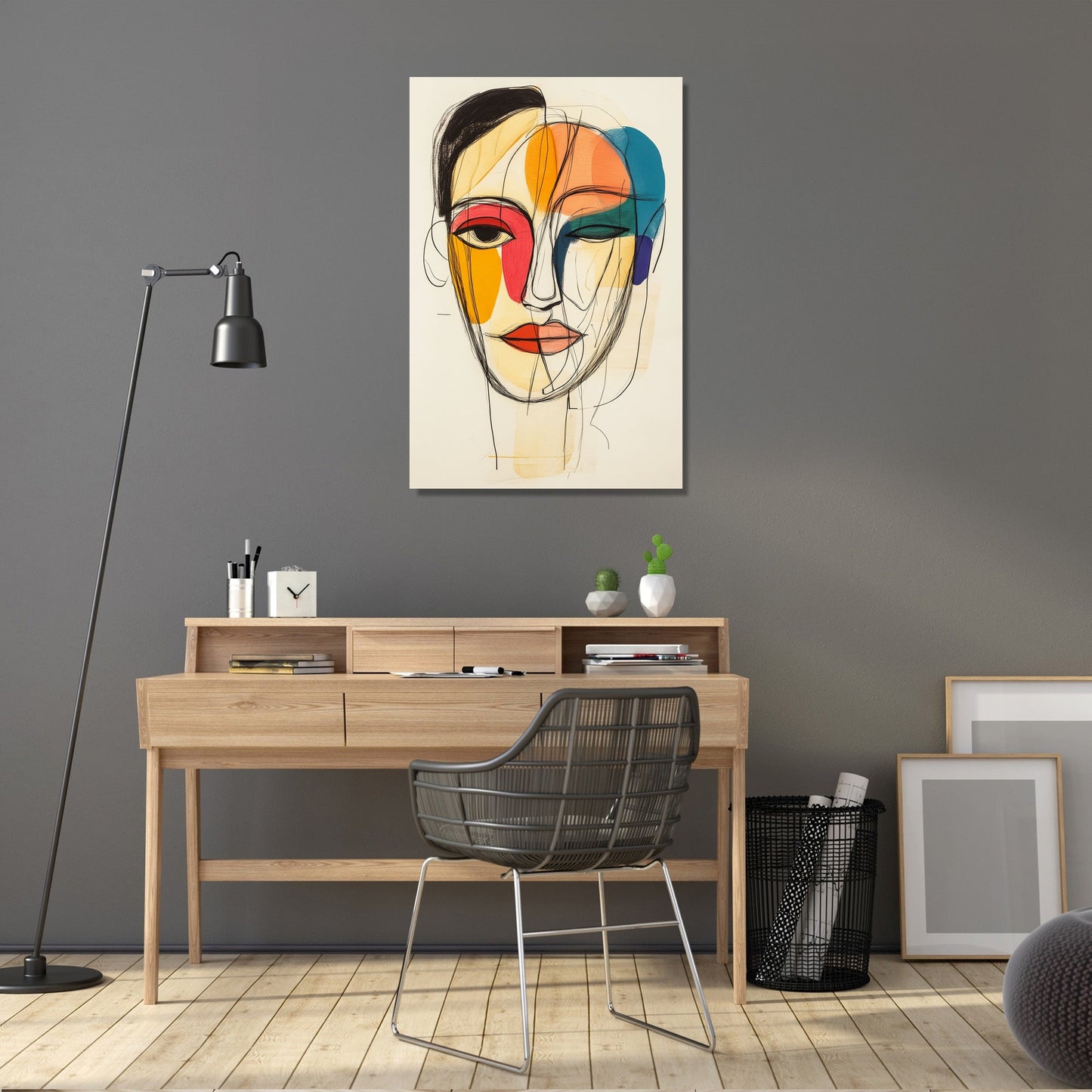 Curved Expressions Canvas