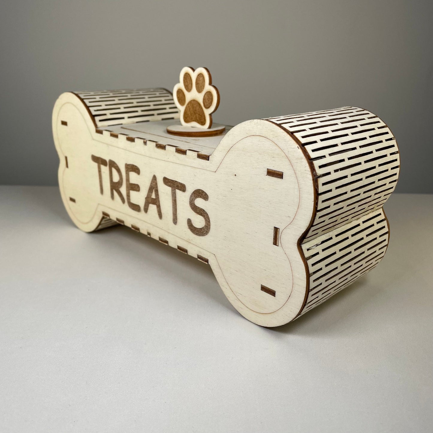 Dog Treat Box - Pre-Built Model By Curious Rabbit ®