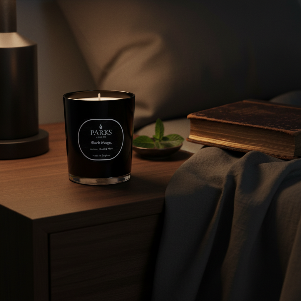 VETIVER, BASIL & MINT 1 WICK CANDLE 180G