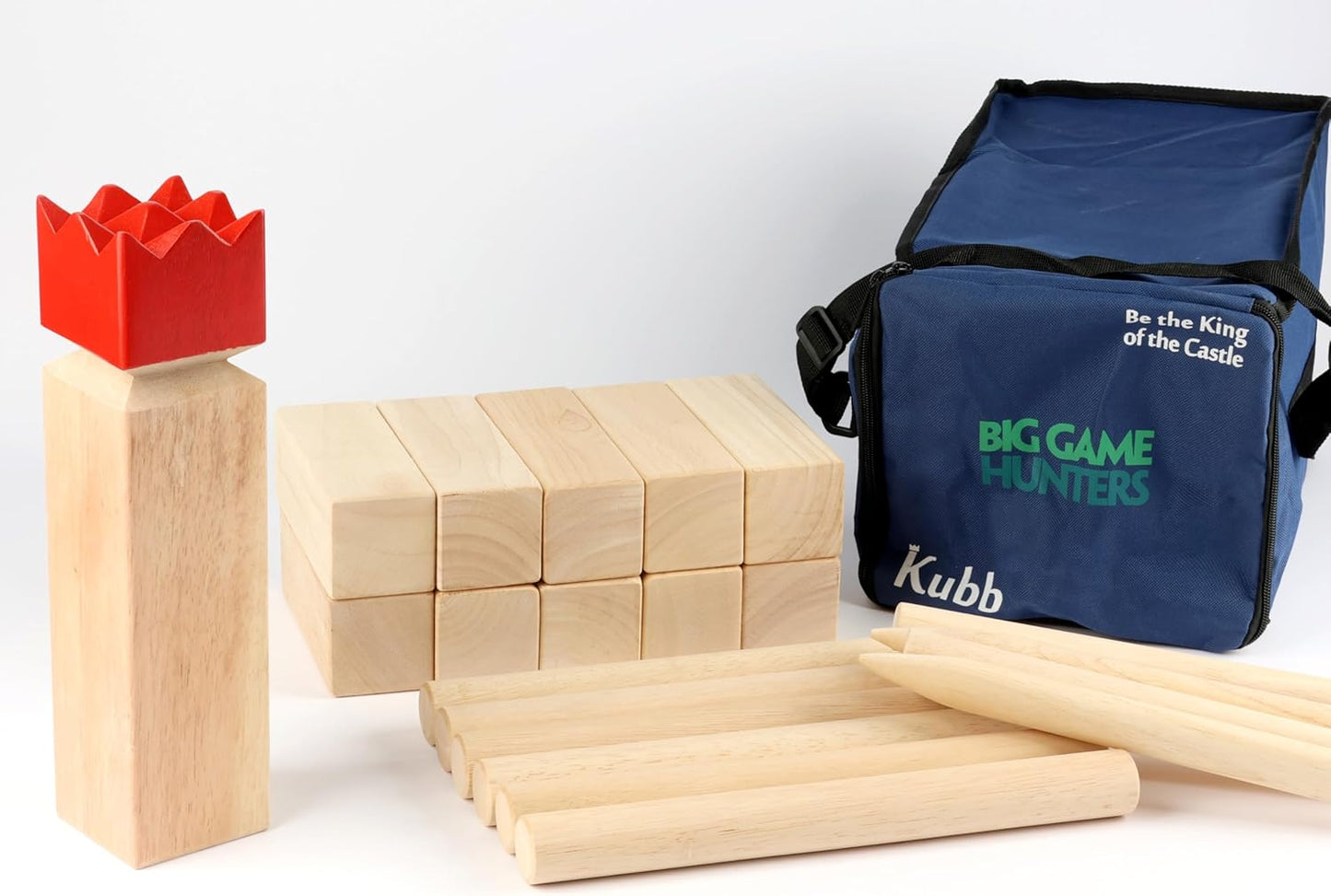 Scandinavian Chess Kubb Game - For Indoor & Outdoor Play