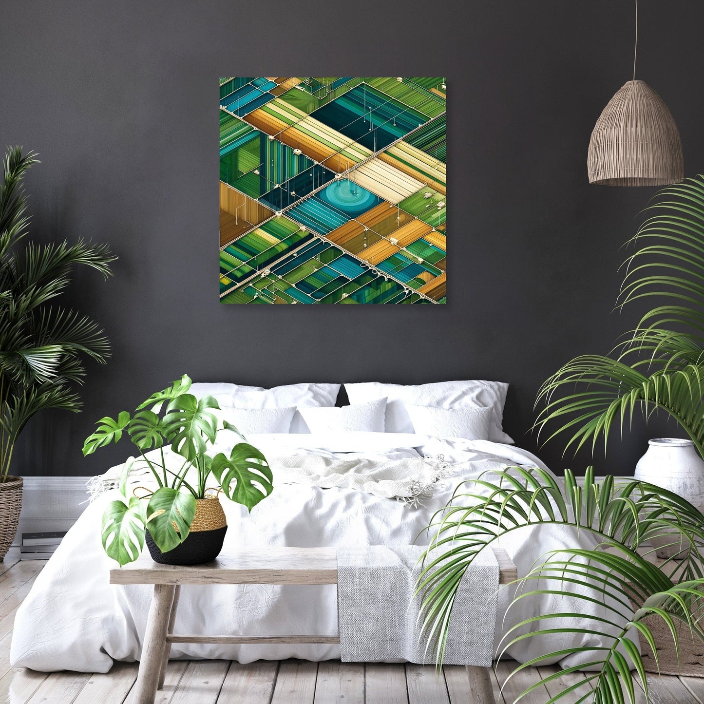 Farm Patterns Canvas